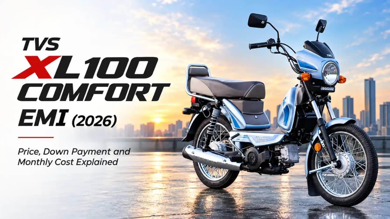 TVS XL 100 Comfort EMI and Price for Easy Local Utility Travel TVS XL 100 Comfort EMI and Price for Easy Local Utility Travel