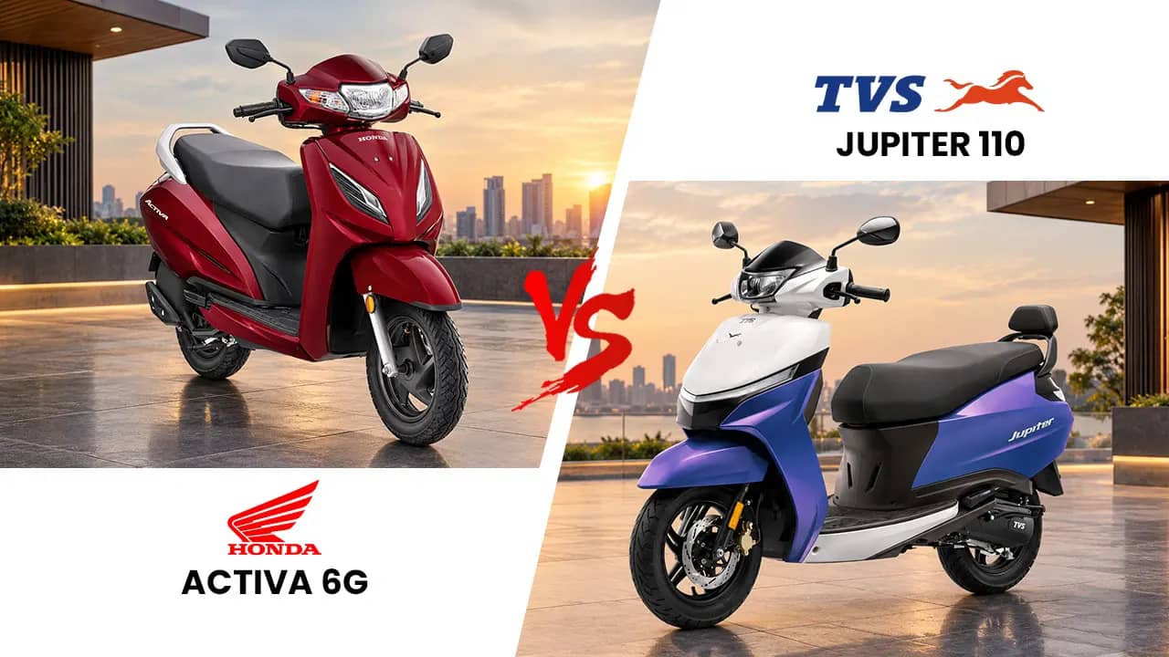 Honda Activa 6G vs TVS Jupiter: Which Scooter Makes More Sense in India? Honda Activa 6G vs TVS Jupiter: Which Scooter Makes More Sense in India?