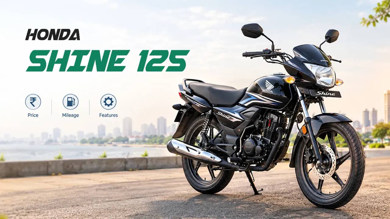 Honda Shine 125: Price, Mileage and Features Explained for Indian Buyers Honda Shine 125: Price, Mileage and Features Explained for Indian Buyers